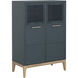 Rivero 35.5 X 17.75 inch Teal Highboard
